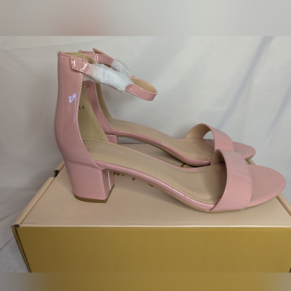 NIB J. Adams Daisy Women's High Heel Chunky Sandals Size 8.5 - Picture 2 of 8